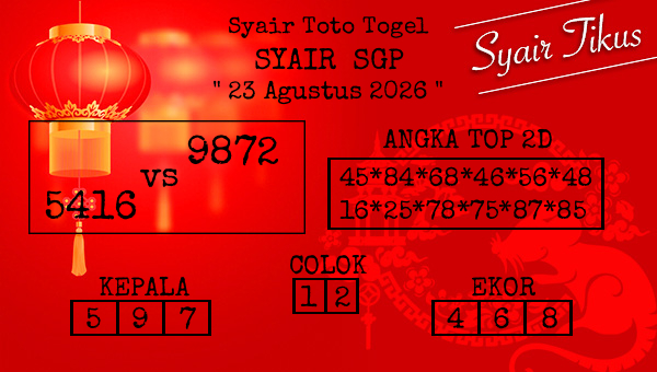 Prediksi SGP
