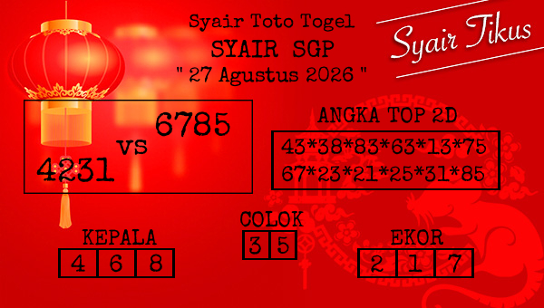 Prediksi SGP